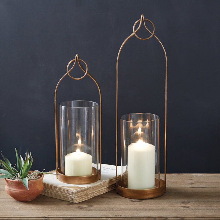 Brass Plated Lantern