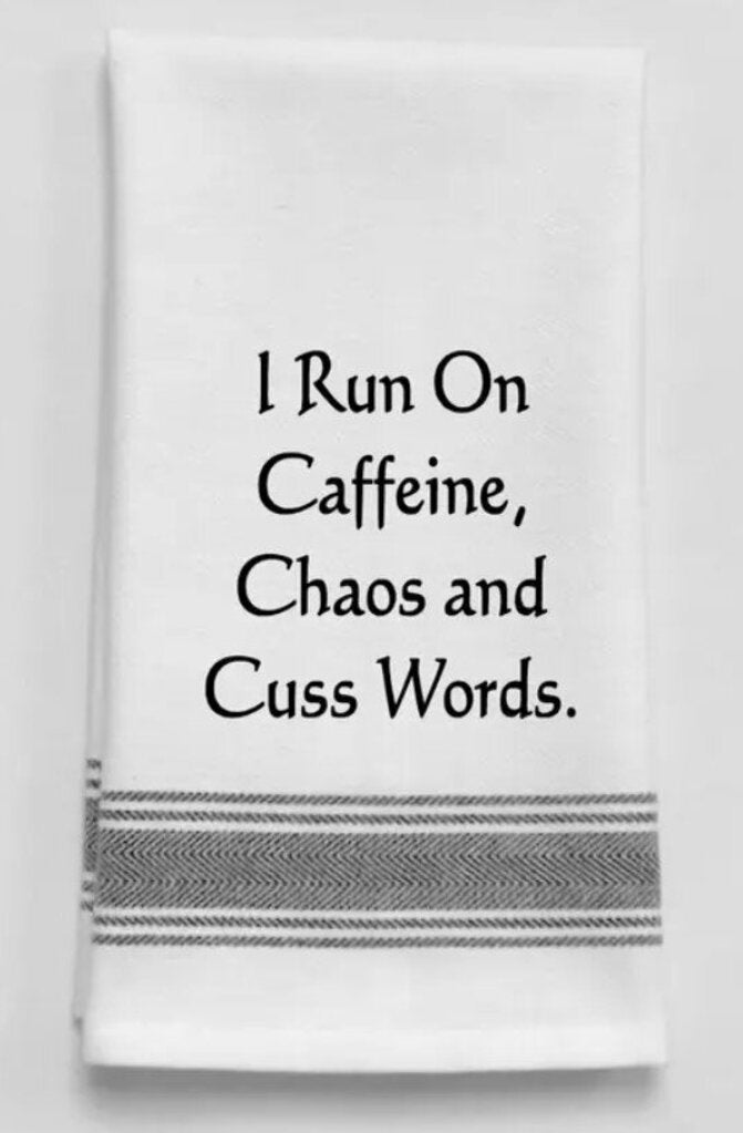 Run On Caffeine Towel